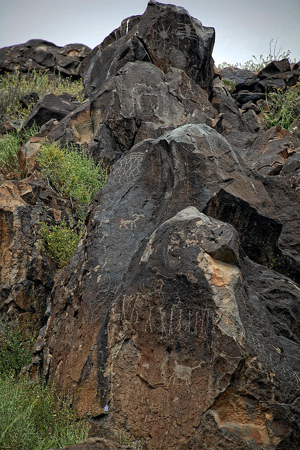 Petroglyph tower Photograph by John Bennett