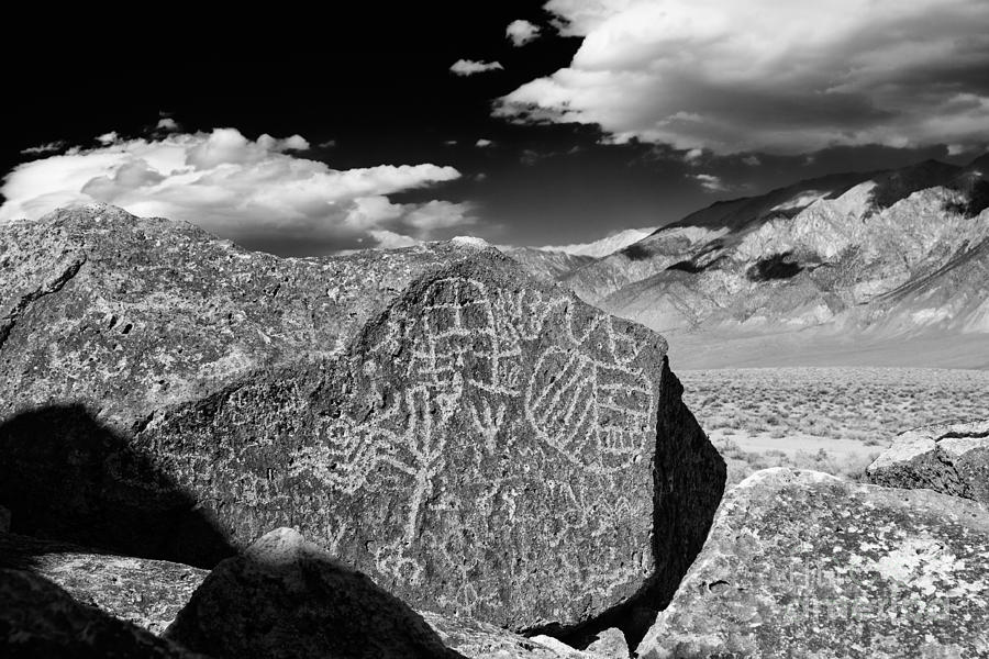 Petroglyphs In The Eastern Sierra Photograph by Mimi Ditchie
