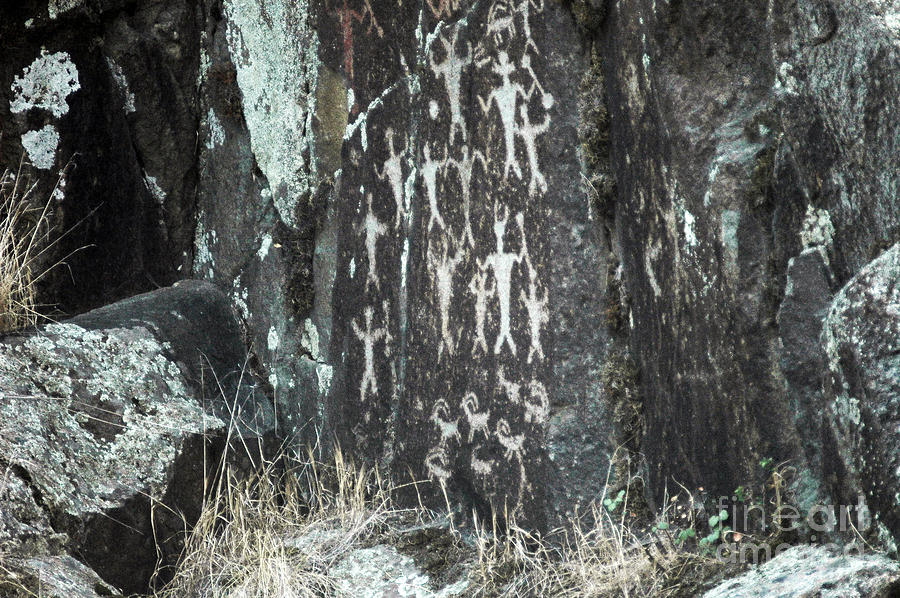 609P Petroglyphs Photograph by NightVisions