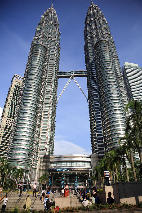 Petronas Towers 1  Kuala Lumpur Photograph by Tony Brown