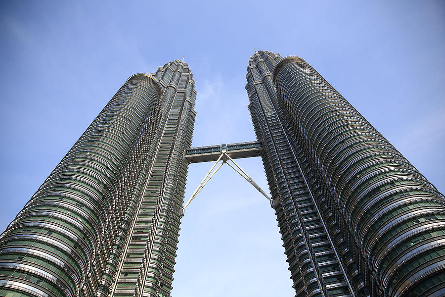Petronas Towers 2  Kuala Lumpur Photograph by Tony Brown