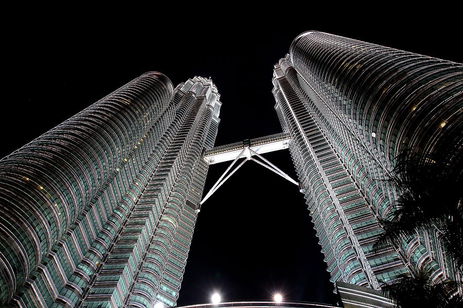 Petronas Towers 5  Kuala Lumpur Photograph by Tony Brown