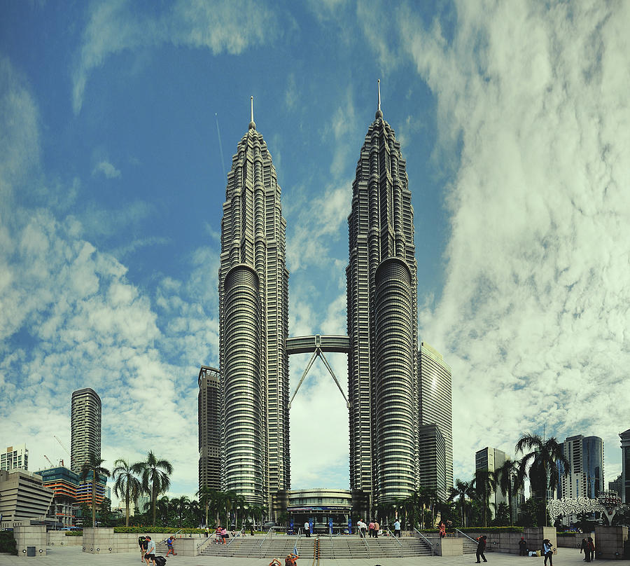 Petronas Twin Towers Photograph by Alex Grabchilev / Evgeniya Bakanova Petronas Twin Towers Photograph by Alex Grabchilev / Evgeniya Bakanova