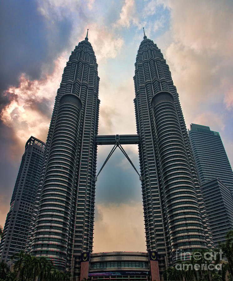Petronas Twin Towers Photograph by Joerg Lingnau