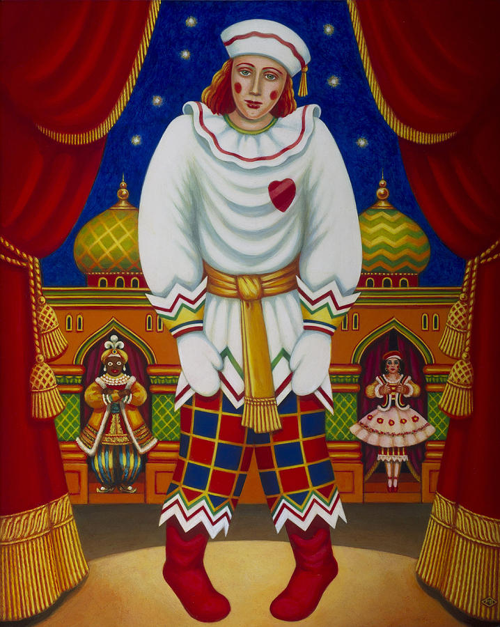 Petrushka, 2011 Oils & Tempera On Panel Photograph by Frances Broomfield Petrushka, 2011 Oils & Tempera On Panel Photograph by Frances Broomfield