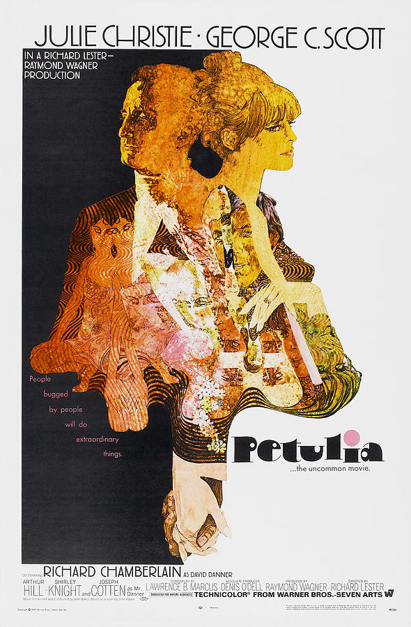 Movie Photograph - Petulia, Us Poster Art, From Left by Everett