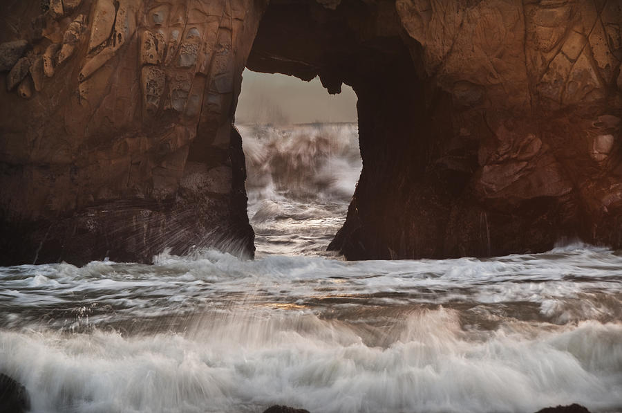 Pfeiffer Beach Arch Photograph by Lee Kirchhevel