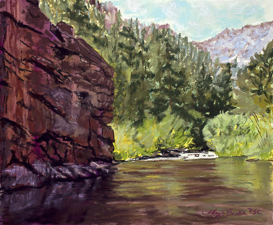 Phantom Canyon Painting by Mary Benke