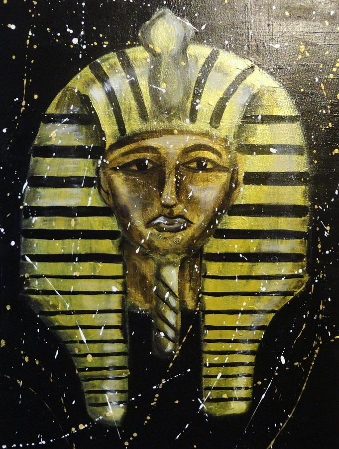 Pharaoh Painting By Janee Alexander - Fine Art America