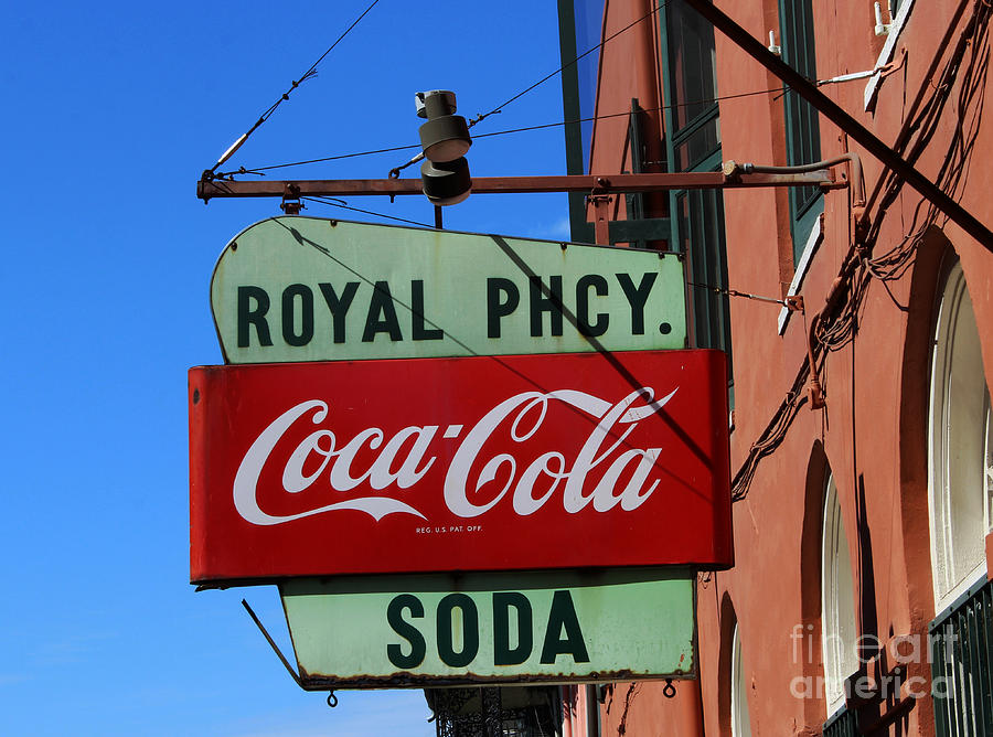 Pharmacy and Soda Photograph by Steven Parker