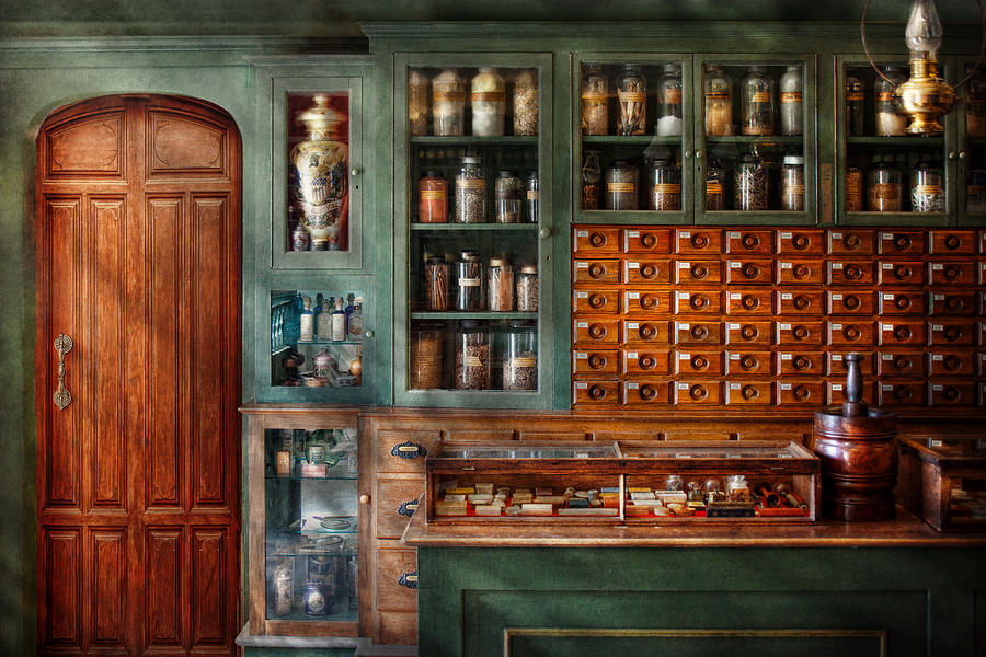 Pharmacy - Medicine - Pharmaceutical remedies  Photograph by Mike Savad
