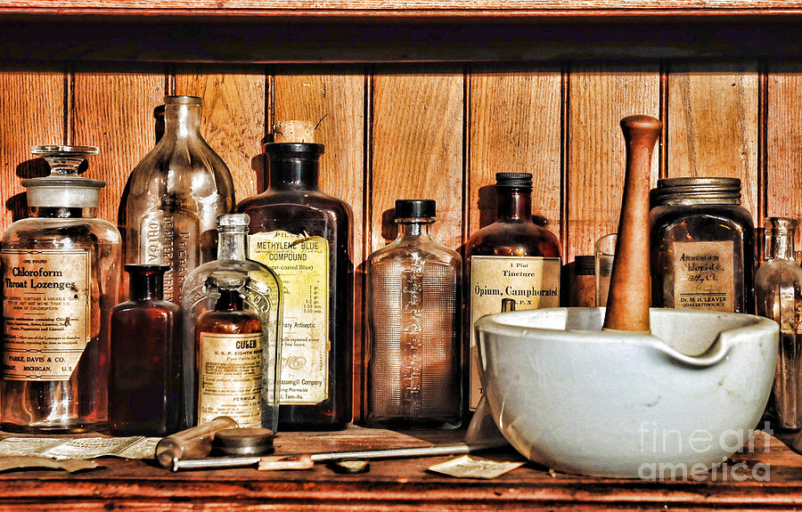 Pharmacy - Mixing Bowl Photograph by Paul Ward