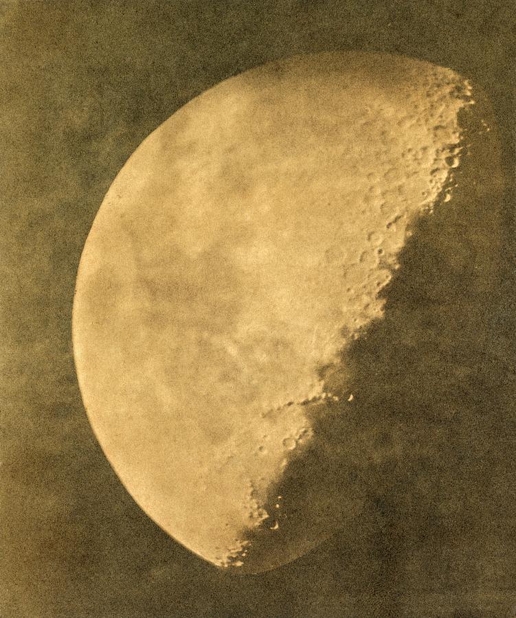 Phase Of The Moon Photograph by Library Of Congress/science Photo Library