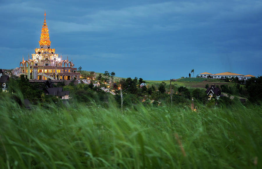 Phasornkaew Temple Photograph by Nutexzles