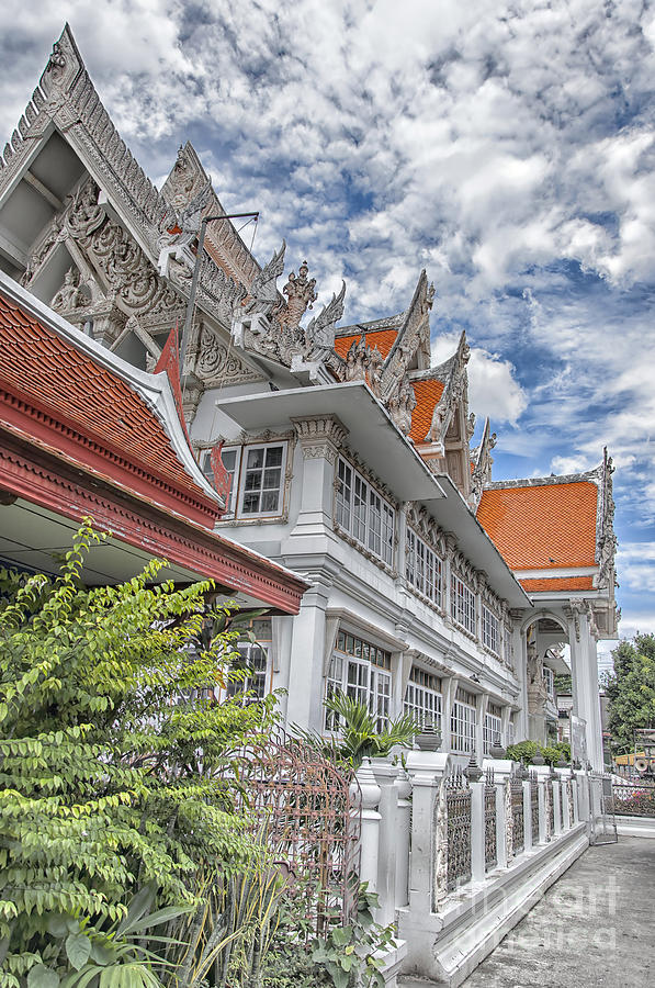 Architecture Photograph - Phetchaburi Temple 39 by Antony McAulay