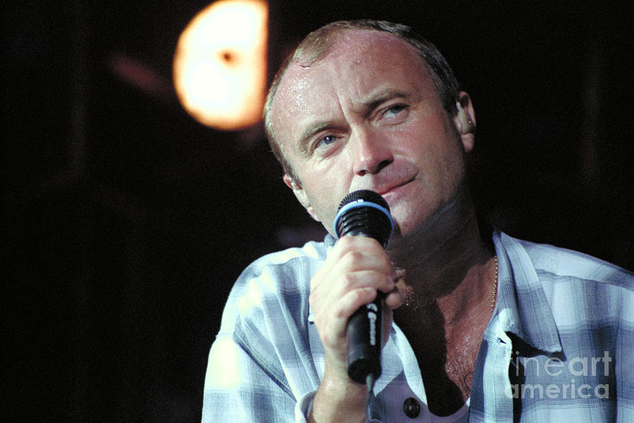 Phil Collins Photograph - Phil Collins - 38 by Timothy Bischoff