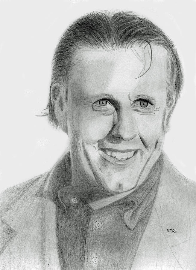 Phil Mickelson Drawing by Pat Moore