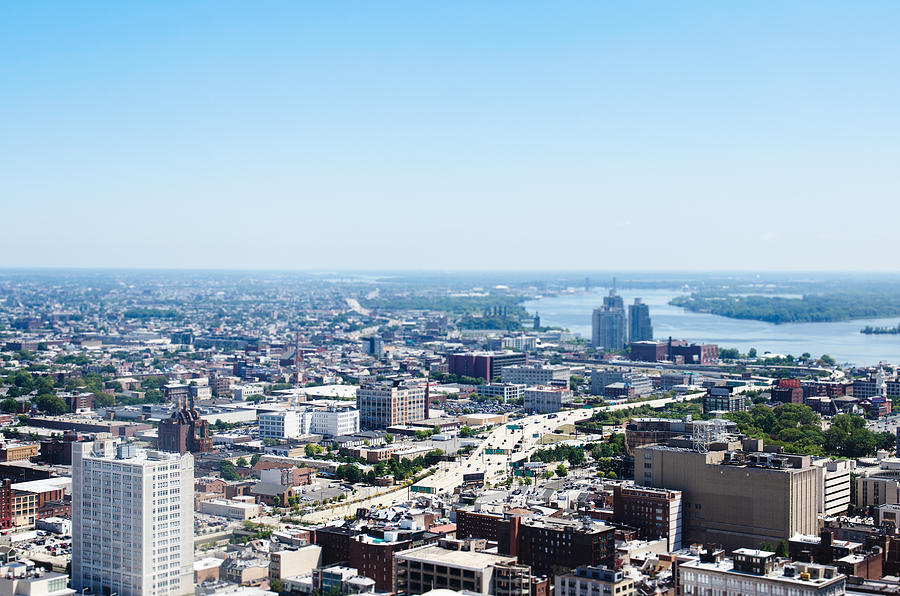 Philadelphia Aerial View On Sunny Day Photograph by Franckreporter
