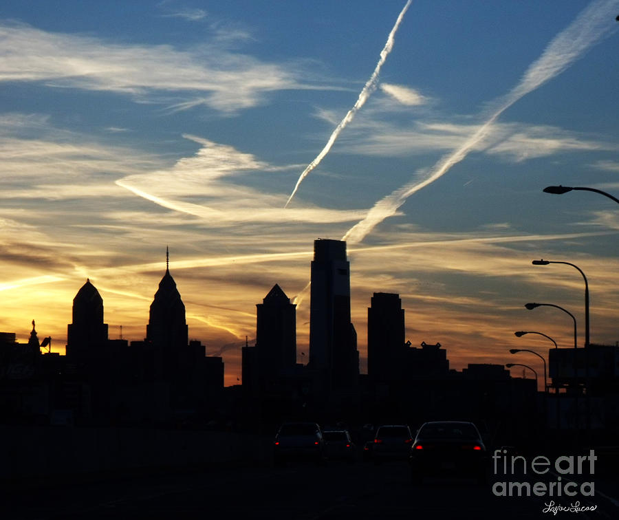 City Photograph - Philadelphia At Dusk by Lyric Lucas