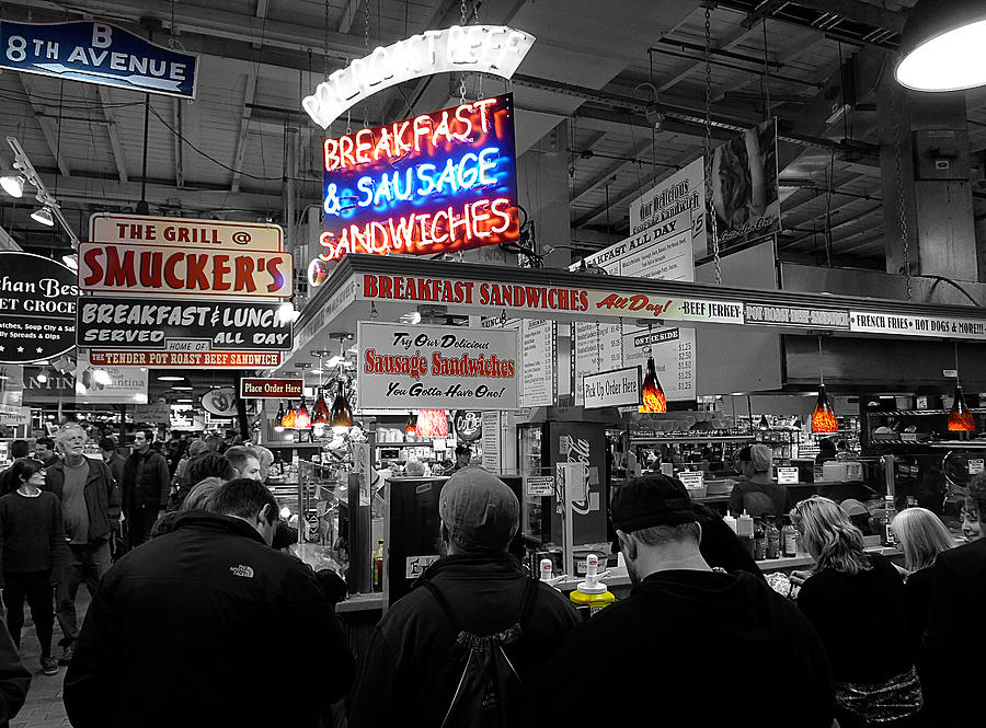 Philadelphia - Breakfast at Smuckers Photograph by Richard Reeve