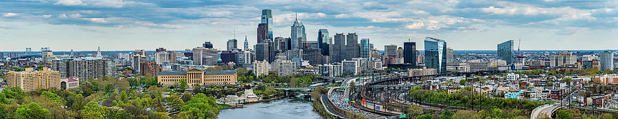 Philadelphia Center City, Schuylkill Photograph by Panoramic Images