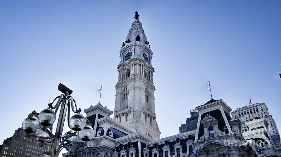 Philadelphia City Hall V3 Photograph by Douglas Barnard