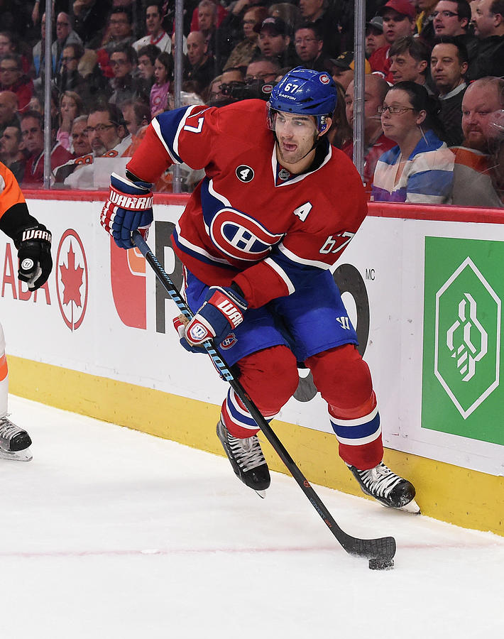 Max Pacioretty Photograph - Philadelphia Flyers V Montreal Canadiens by Francois Lacasse