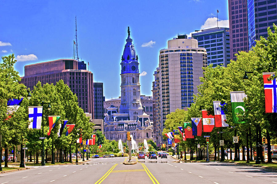 Philadelphia - HDR Photograph by Lou Ford