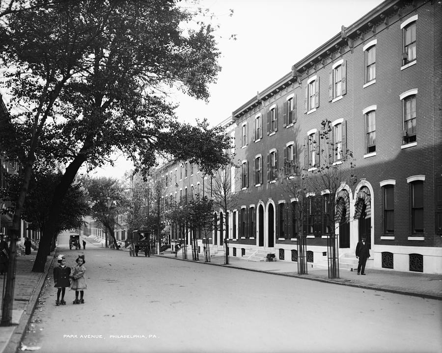 Philadelphia Row House Photograph by Granger - Pixels