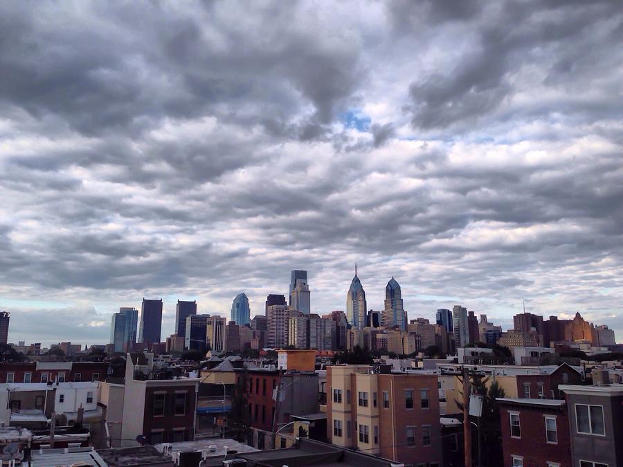 Philadelphia Skyline Photograph by Chris Montcalmo