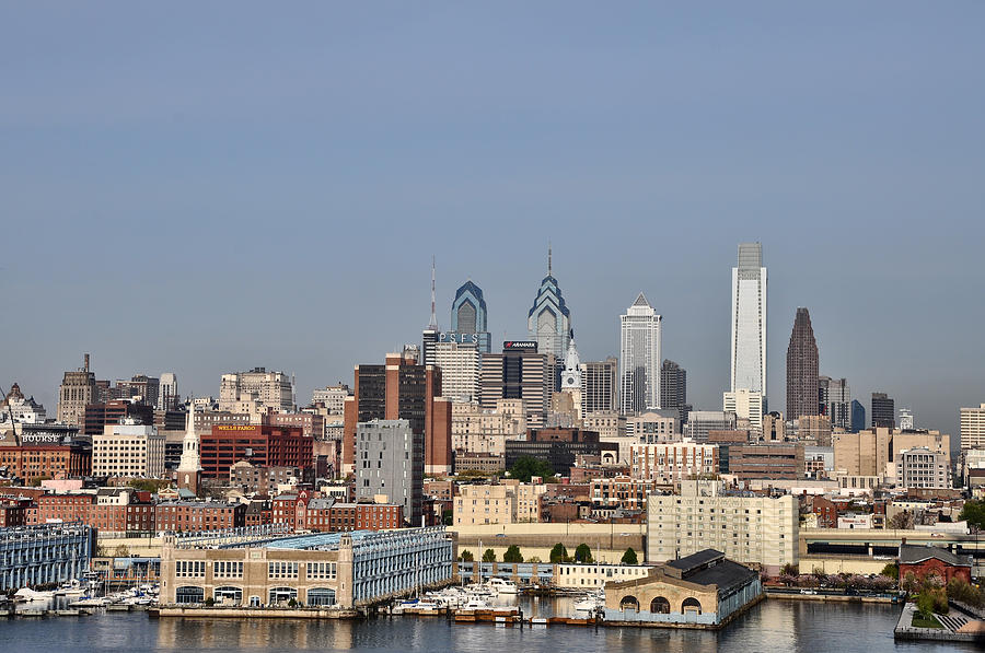 Philadelphias Skyline Photograph by Bill Cannon