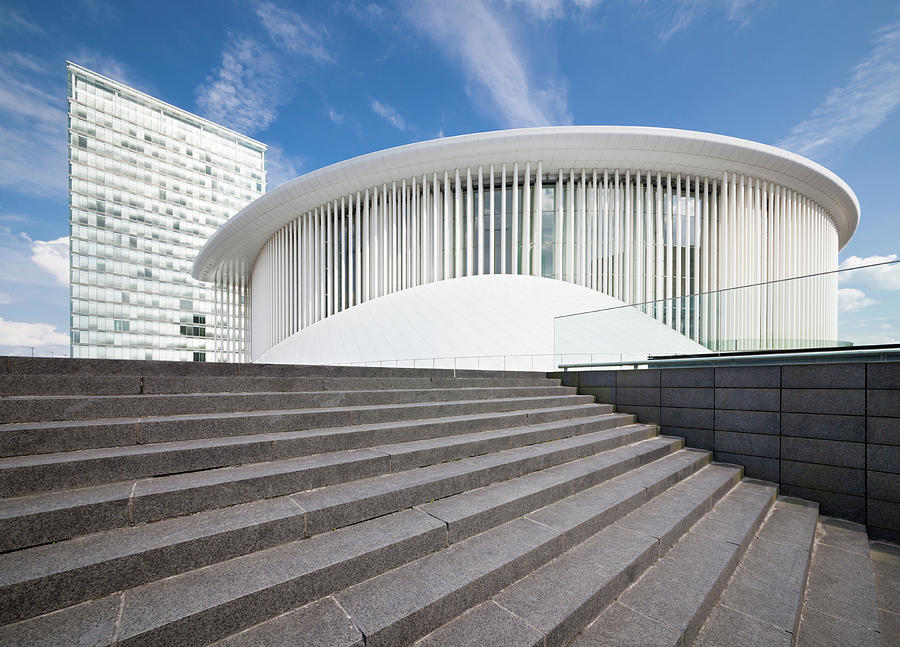 Philharmonie Luxembourg Photograph by Jorg Greuel