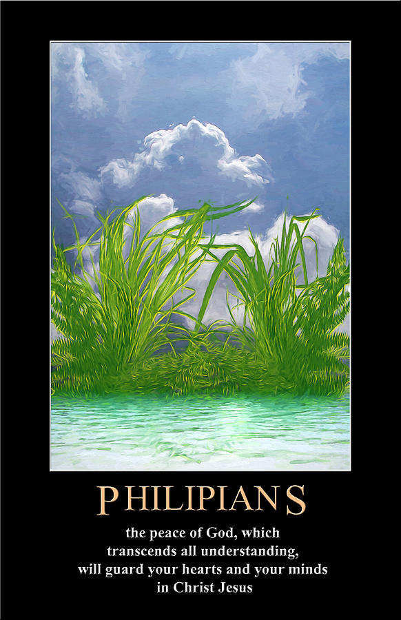 Philippians 4 Digital Art by John Haldane