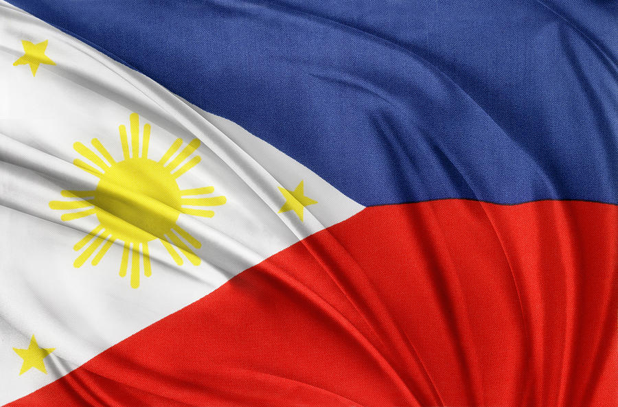 Philippines Flag Photograph By Les Cunliffe - Fine Art America