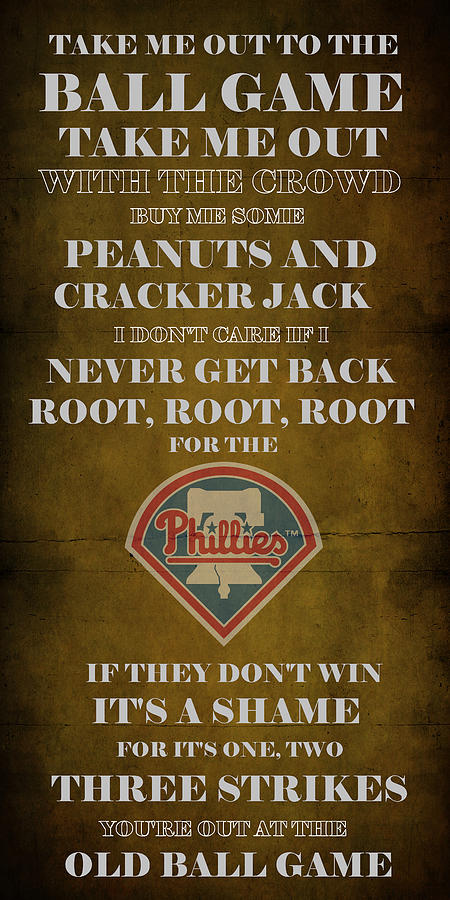 Phillies Peanuts and Cracker Jack  Digital Art by Movie Poster Prints