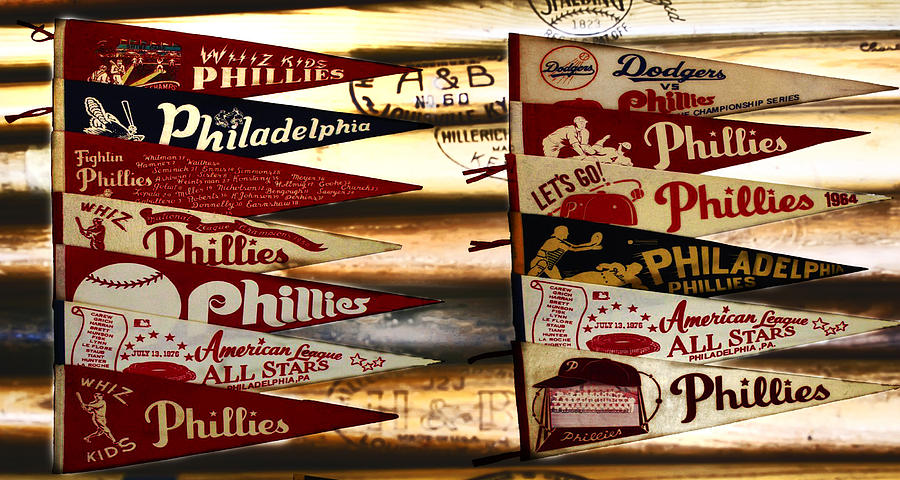 Phillies Pennants Photograph by Bill Cannon