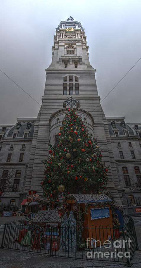 Philadelphia Photograph - Philly City Christmas by Mark Ayzenberg