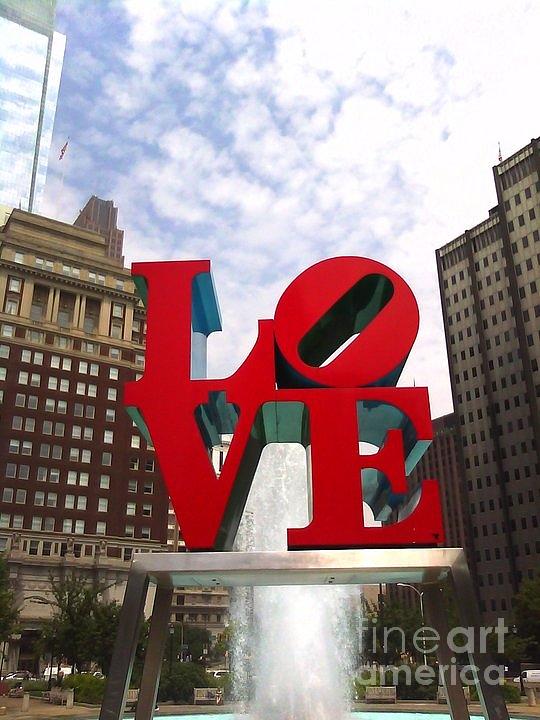 Philly Love Photograph by Valerie Shaffer