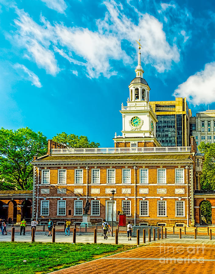 Phillys Independence Hall Photograph by Nick Zelinsky Jr