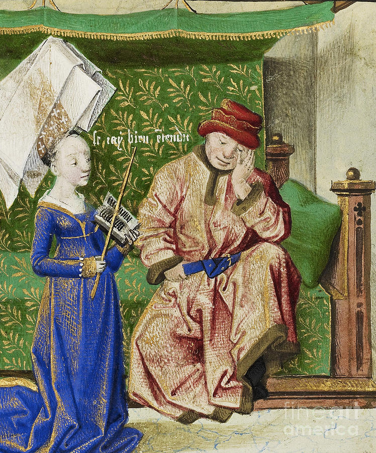 Boethius Photograph - Philosophy Consoling Boethius by Getty Research Institute