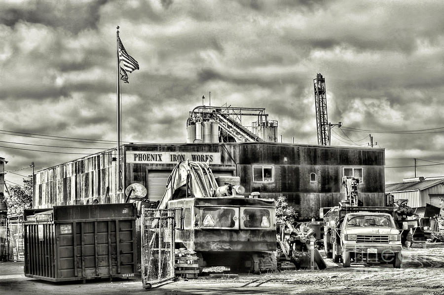 Phoenix Iron Works Photograph by HD Connelly Fine Art America