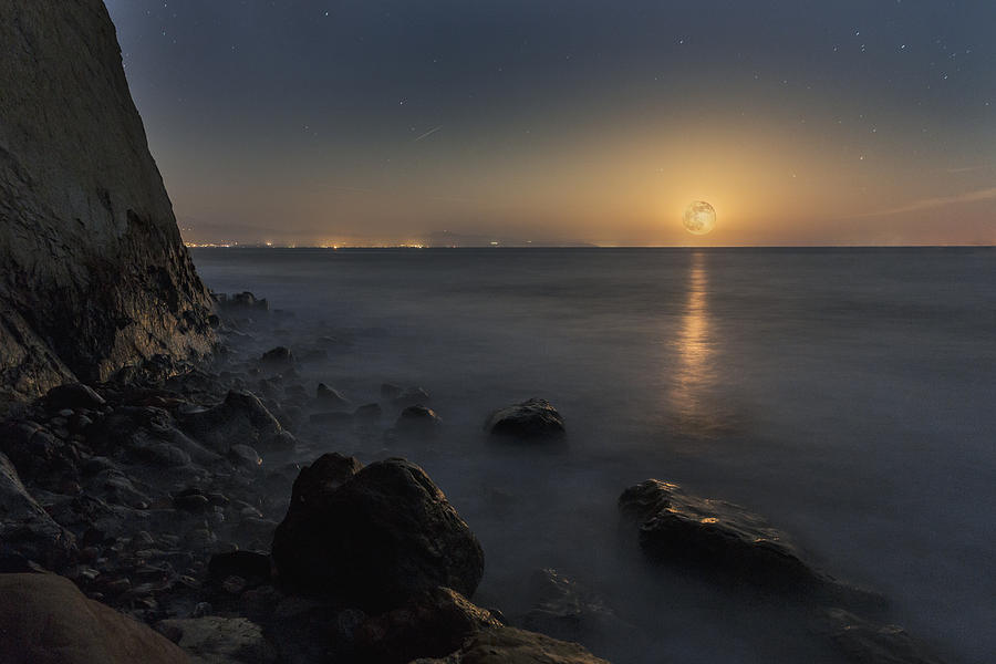 Moon Photograph - Phoenix Moon Rising by Bryan Toro Moon Photograph - Phoenix Moon Rising by Bryan Toro