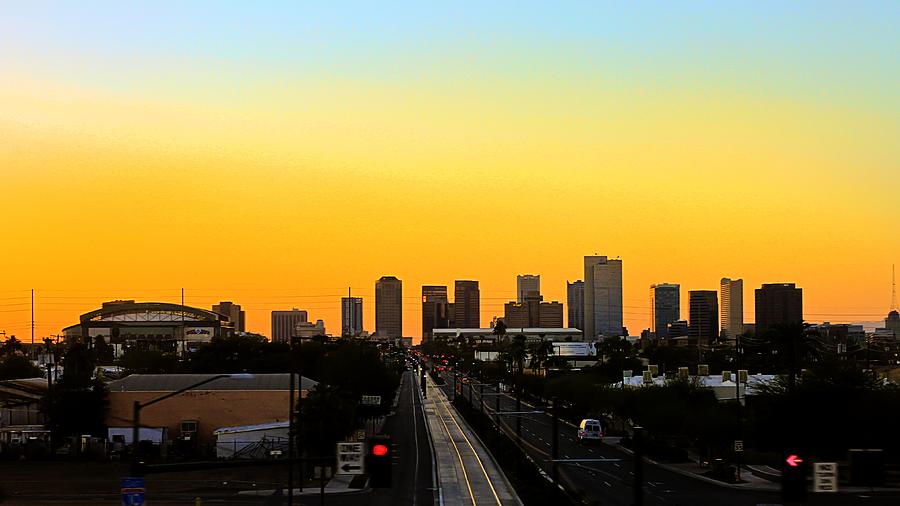 Phoenix Skyline Photograph By Kelly Gibson