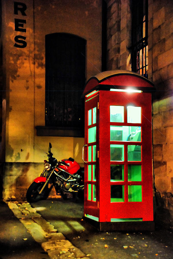 Phone and bike Photograph by Andrei SKY