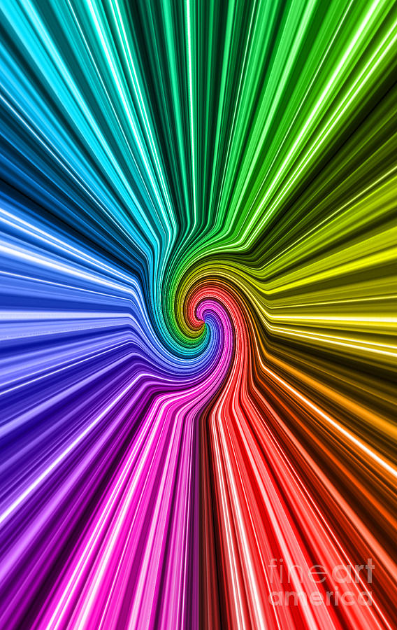 Phone Case Rainbow Abstract 4 Digital Art by Gabriele Pomykaj