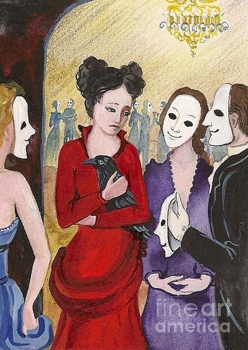 Phonies and their Masks Painting by Margaryta Yermolayeva