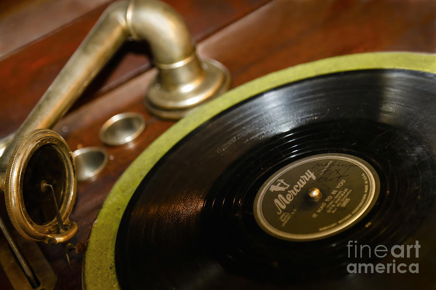 Phonograph Photograph by Dennis Hedberg