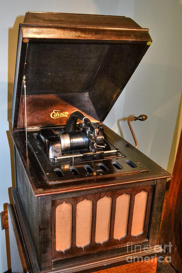 Phonograph Photograph by Timothy Lowry