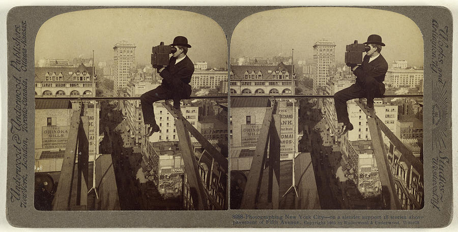 Photographing New York From Above, 1905 Photograph by Getty Research Institute