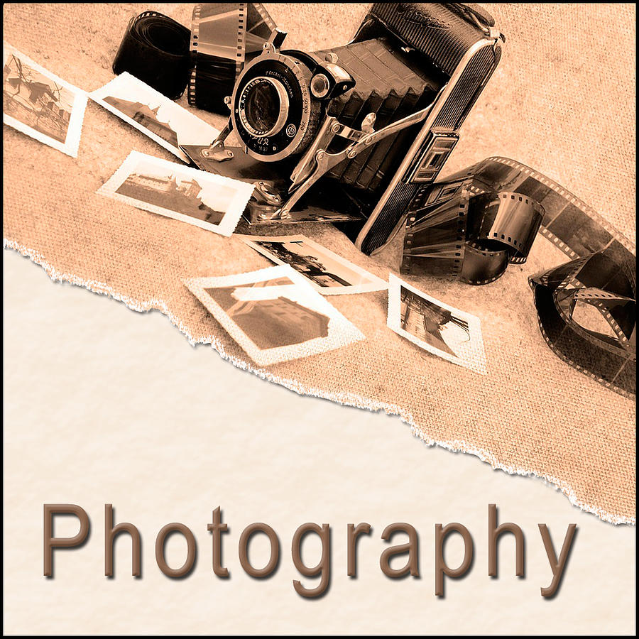 Photography Button Photograph by Arthur Fix